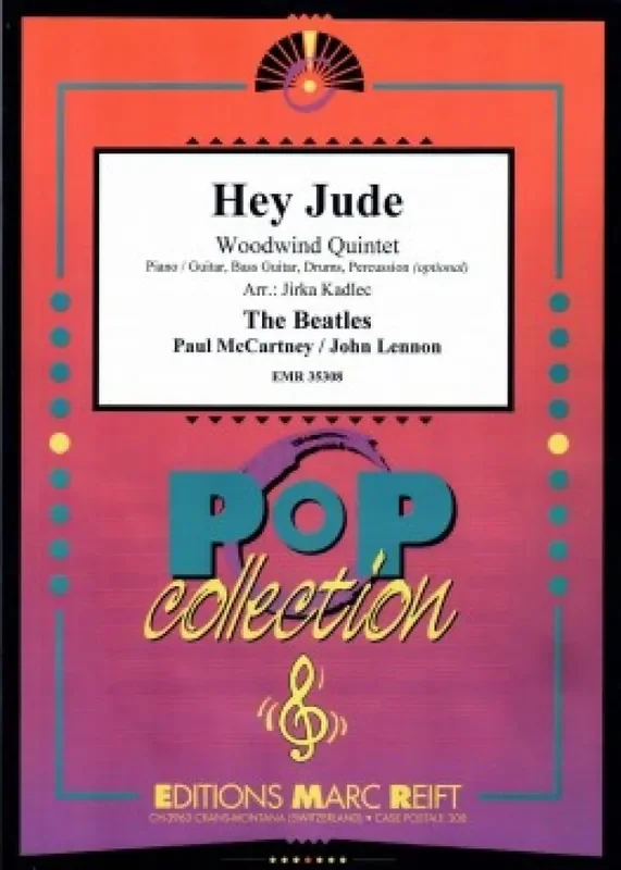 John Lennon Hey Jude (Arr. Jirka Kadlec) Holzbläserensemble