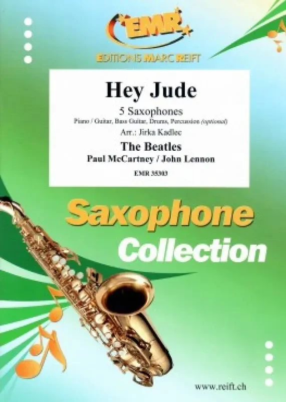 John Lennon Hey Jude (Arr. Jirka Kadlec) Saxophon Ensemble