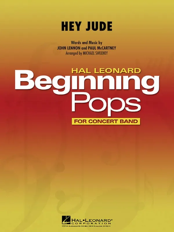 John Lennon Hey Jude (Arr. Michael Sweeney) Blasorchester