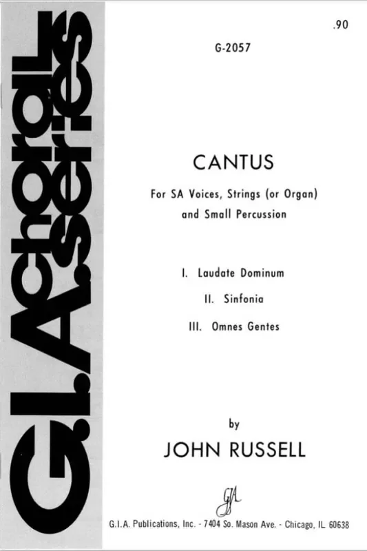 John Russell Cantus Gemischter Chor mit Begleitung