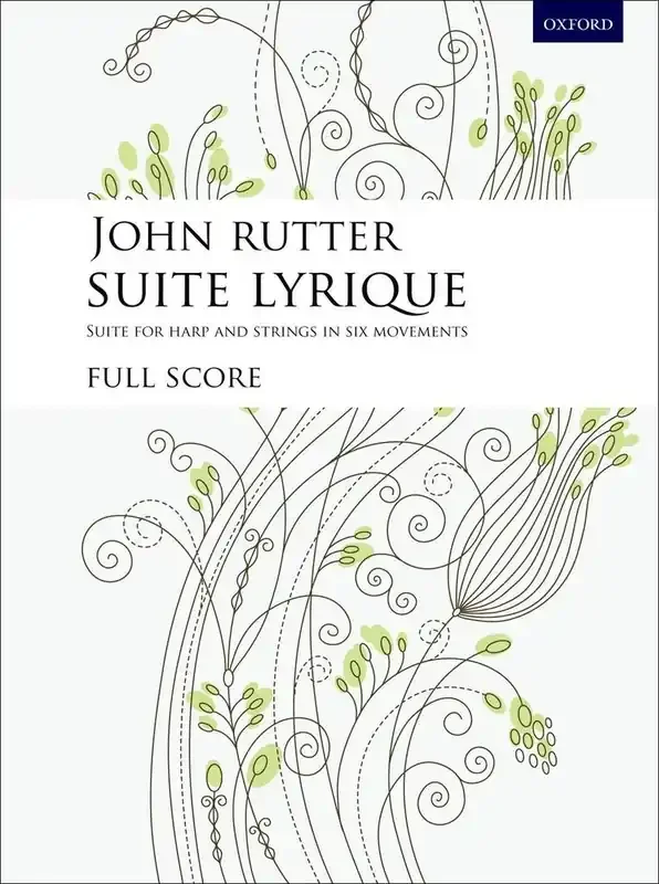 John Rutter Suite Lyrique Orchester mit Solo
