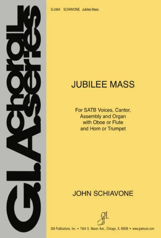 John Schiavone Jubilee Mass Gemischter Chor mit Begleitung