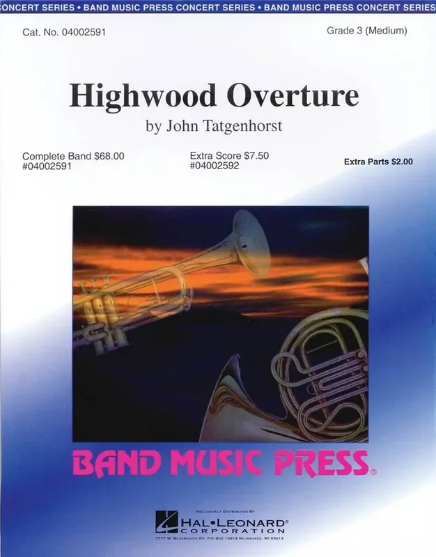 John Tatgenhorst Highwood Overture Blasorchester