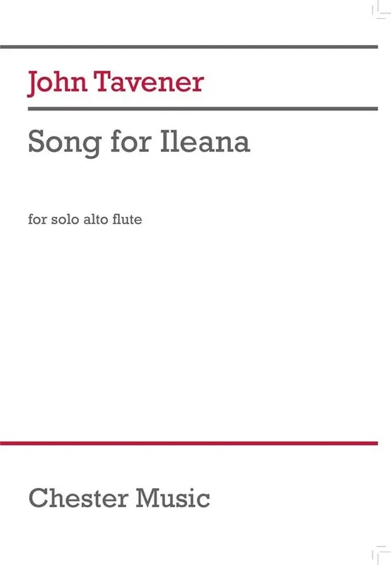John Tavener Song for Ileana Flöte Solo