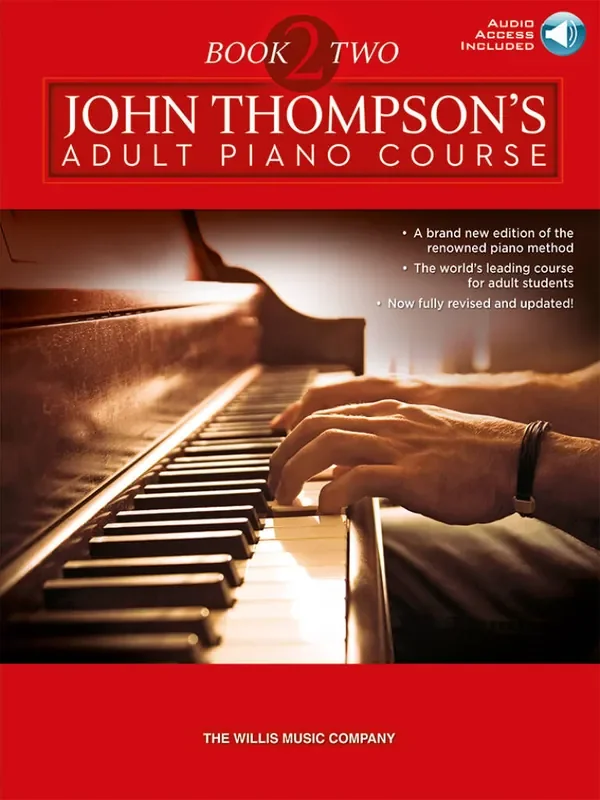 John Thompson‘s Adult Piano Course Book 2 & Audio