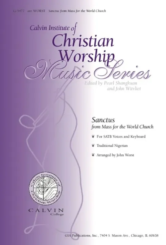 John W. Worst Agnus Dei (Arr. John W. Worst) Gemischter Chor mit Klavier/Orgel