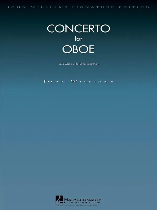 John Williams Concerto for Oboe Oboe mit Begleitung