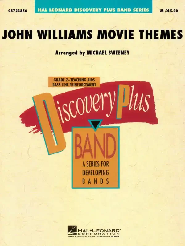 John Williams John Williams Movie Themes For Band (Arr. Michael Sweeney) Blasorchester