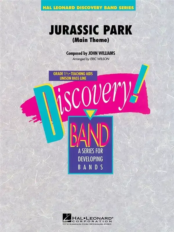 John Williams Jurassic Park (Main Theme) (Arr. Eric Wilson) Blasorchester