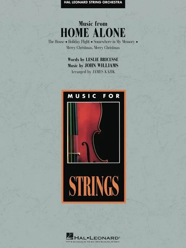 John Williams Music from Home Alone (Arr. James Kazik) Streichorchester