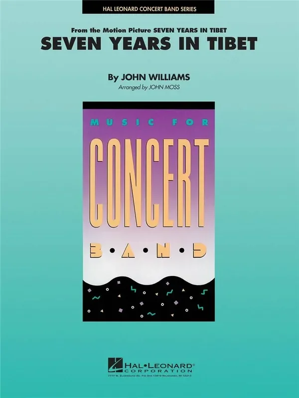 John Williams Seven Years in Tibet (Arr. John Moss) Blasorchester