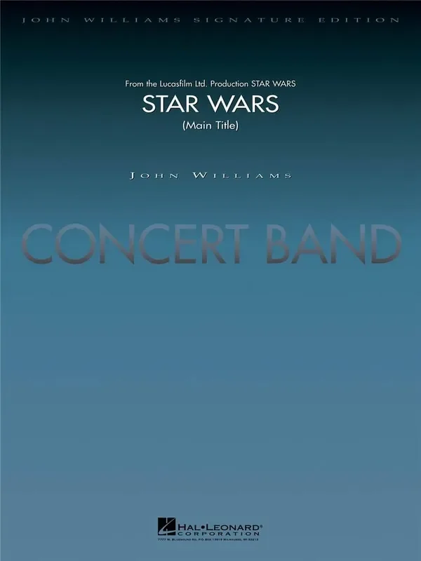 John Williams Star Wars (Main Theme) (Arr. Stephen Bulla) Blasorchester