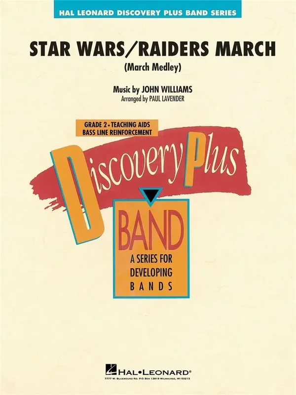 John Williams Star Wars/Raiders March (March Medley) (Arr. Paul Lavender) Blasorchester