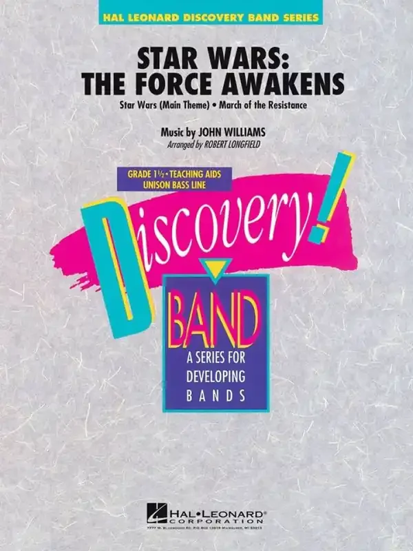 John Williams Star Wars The Force Awakens Full Score Blasorchester