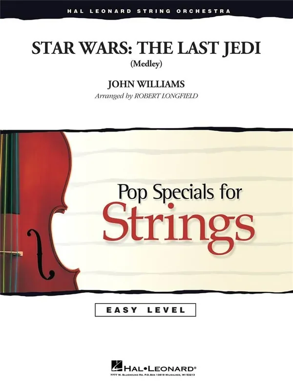 John Williams Star Wars The Last Jedi (Medley) (Arr. Robert Longfield) Streichensemble