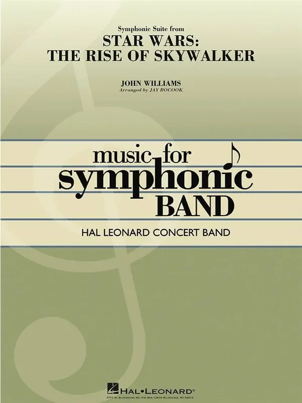 John Williams Symphonic Suite from Star Wars (Arr. Jay Bocook) Blasorchester