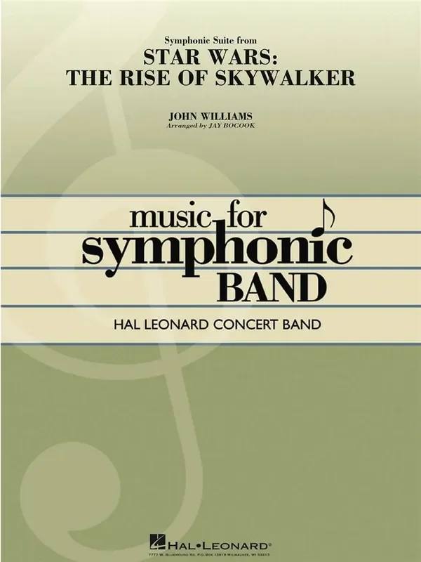 John Williams Symphonic Suite from Star Wars (Arr. Jay Bocook) Blasorchester