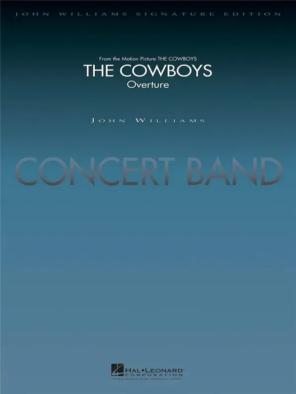 John Williams The Cowboys (Arr. Jay Bocook) Blasorchester