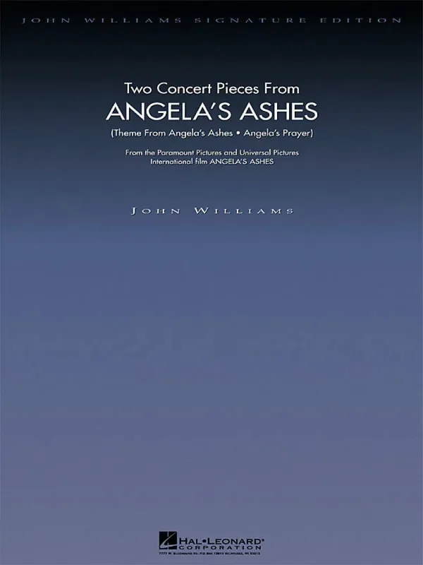 John Williams Two concert pieces from Angela‘s Ashes Orchester