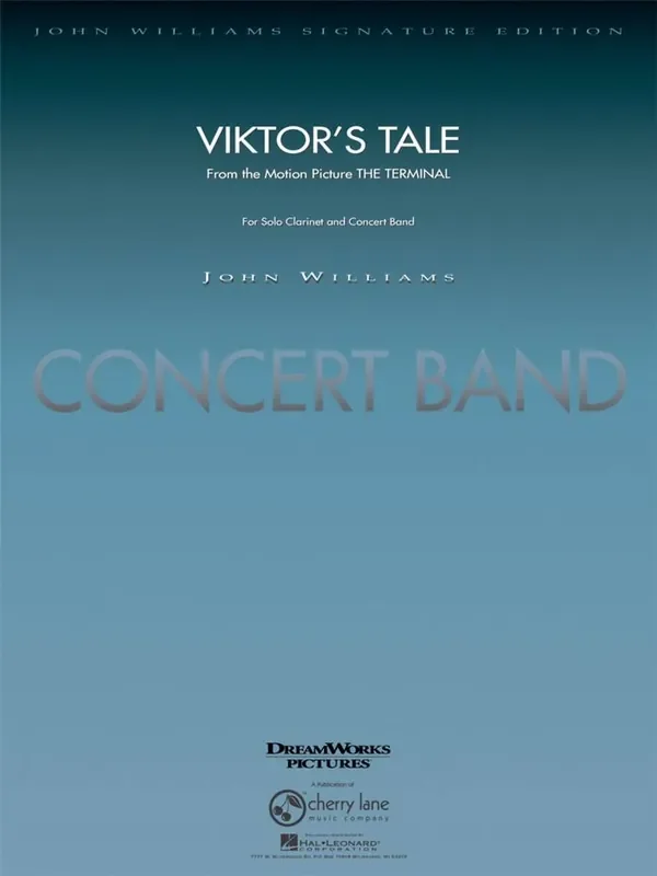 John Williams Viktor‘s Tale (from THE TERMINAL) (Arr. Paul Lavender) Blasorchester mit Solo