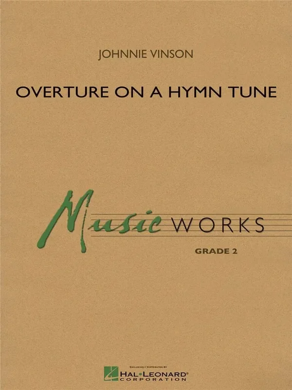 Johnnie Vinson Overture On A Hymn Tune Blasorchester