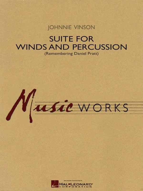 Johnnie Vinson Suite for Winds and Percussion Blasorchester
