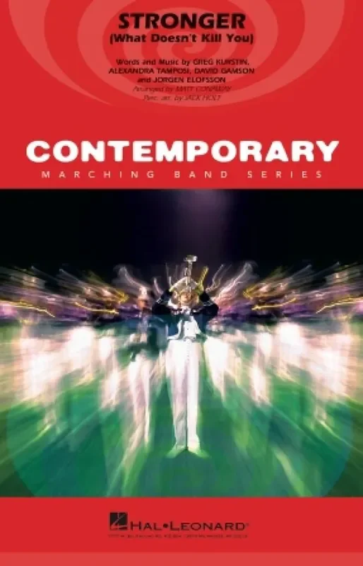 Jorgen Elofsson Stronger [What Doesn‘t Kill You] (Arr. Jack Holt) Marching Band