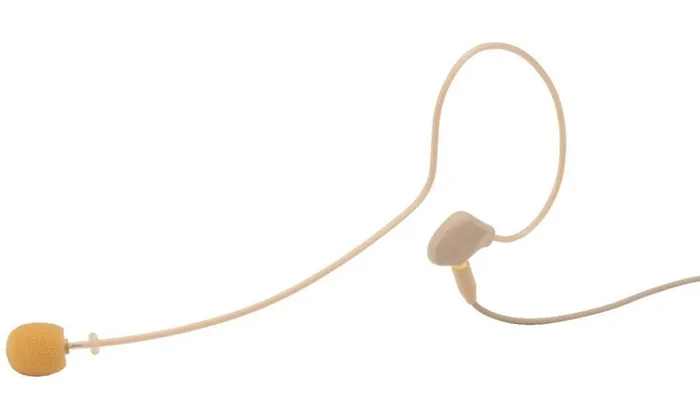 JTS CM-801F Elektret-Ohrbügelmikrofon hautfarben