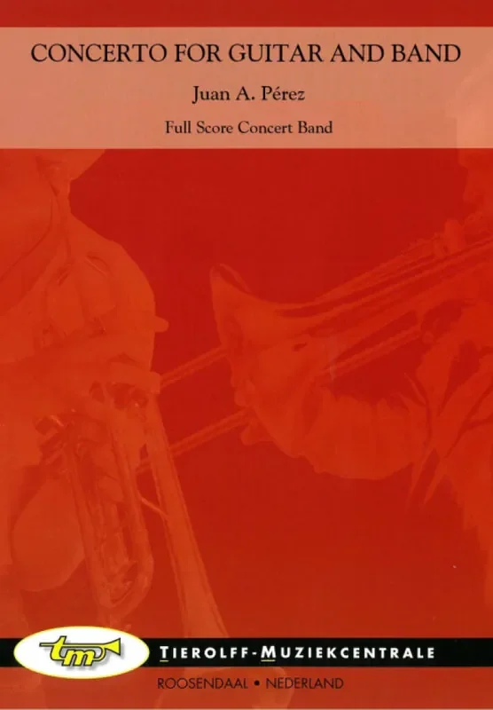 Juan A. Perez Concerto for Guitar and Band Blasorchester mit Solo
