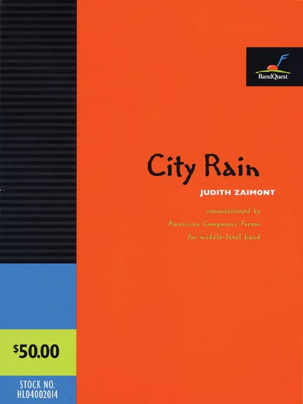 Judith Lang Zaimont City Rain Blasorchester