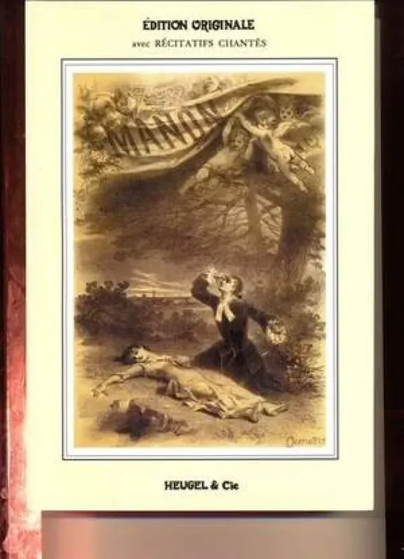 Jules Massenet Manon Gesang mit Klavier