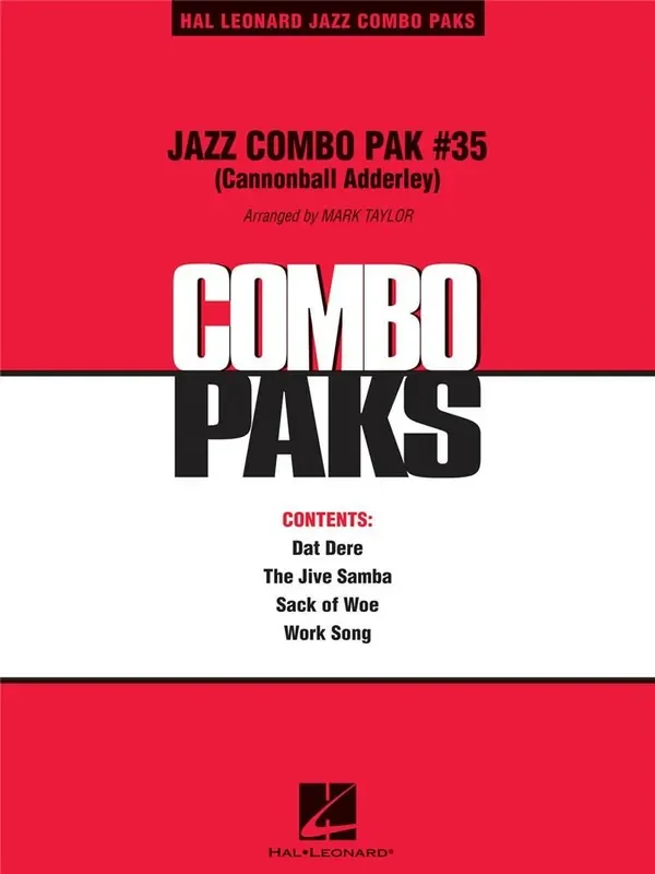 Julian Cannonball Adderley Jazz Combo Pack 35 (Cannonball Adderley) (Arr. Mark Taylor) Jazz Ensemble