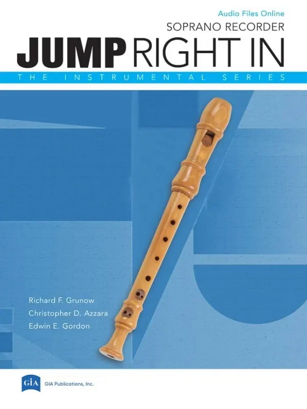 Jump Right In Recorder Book with MP3