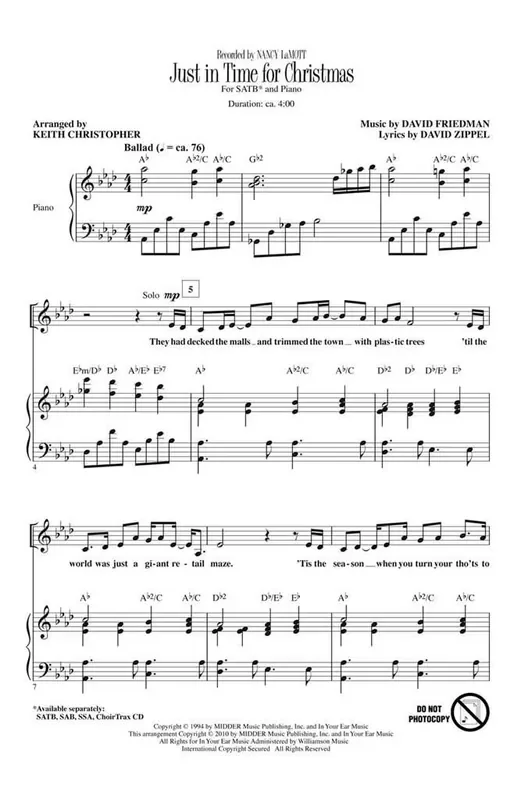 Just in Time for Christmas