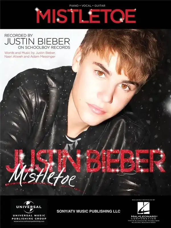 Justin Bieber Mistletoe Klavier, Gesang, Gitarre (Songbooks)