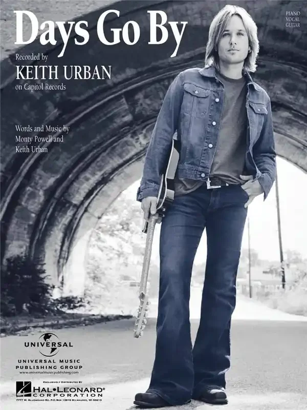 Keith Urban Days Go By Gesang mit Klavier