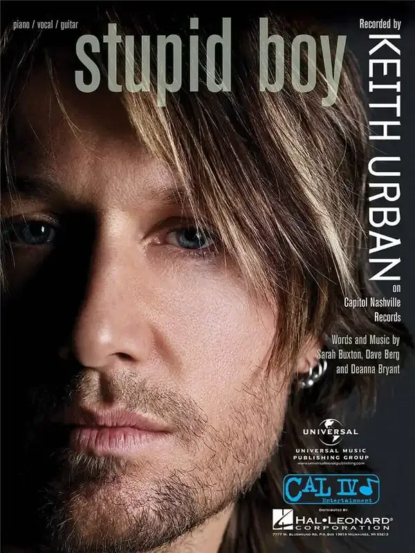 Keith Urban Stupid Boy Klavier, Gesang, Gitarre (Songbooks)