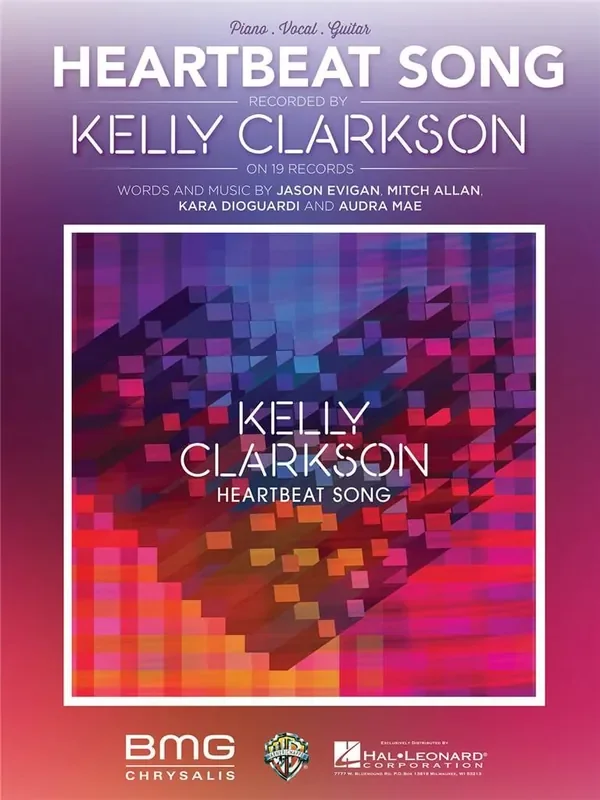 Kelly Clarkson Heartbeat Song Gesang mit Klavier