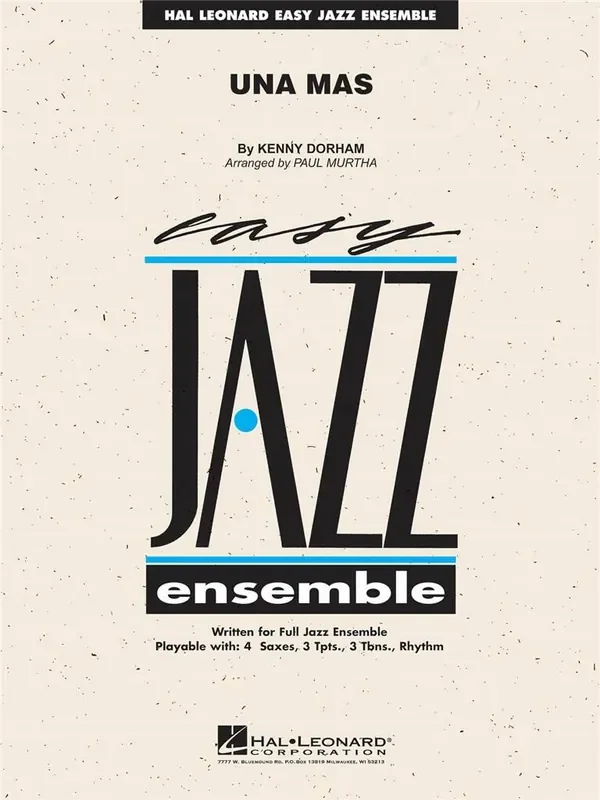 Kenny Dorham Una Mas (Arr. Paul Murtha) Jazz Ensemble