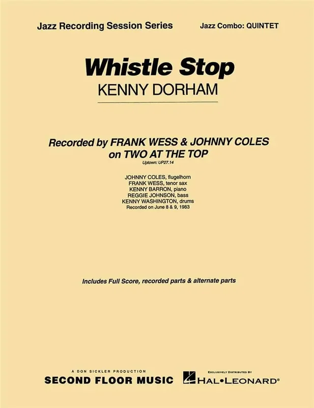 Kenny Dorham Whistle Stop Jazz Ensemble