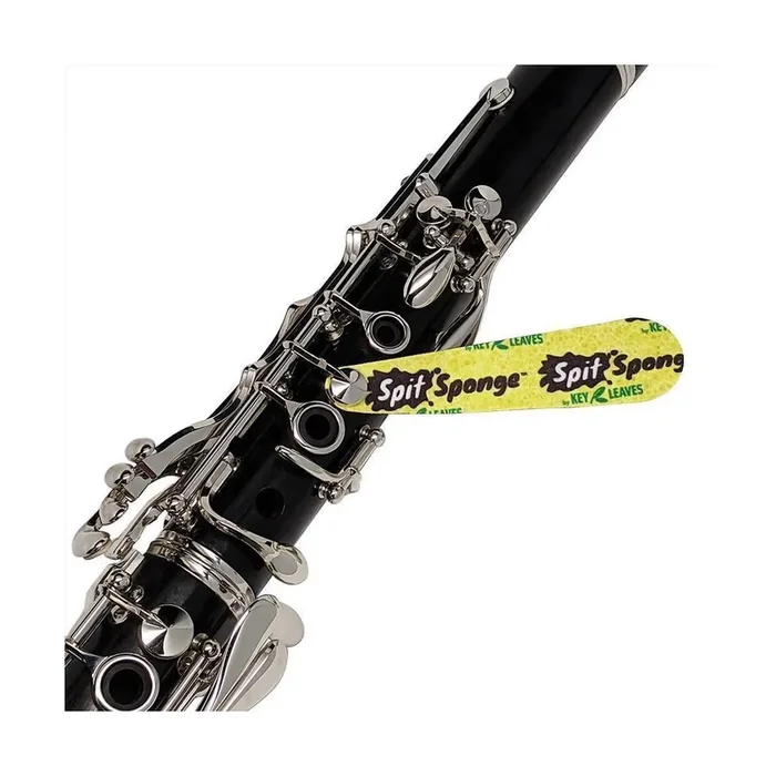 Key Leaves Polster Reinigungs-Vlies Spit Sponge für Klarinette, Oboe, Flöte, Fagott