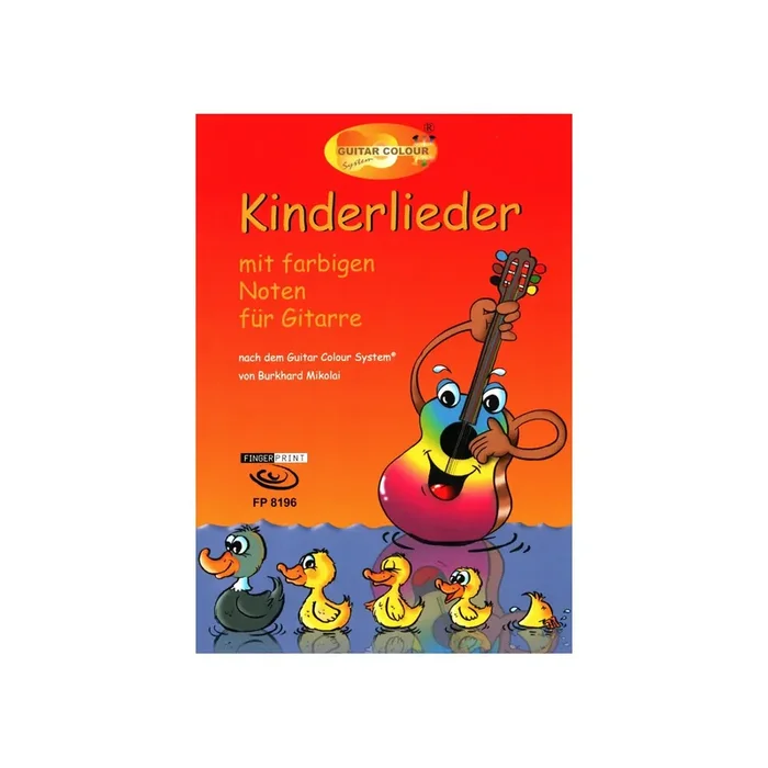 Kinderlieder mit farbigen Noten