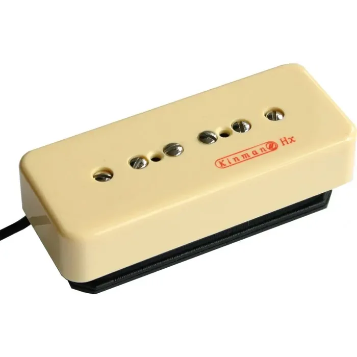 Kinman Pickup P-90 HX, bridge, cream
