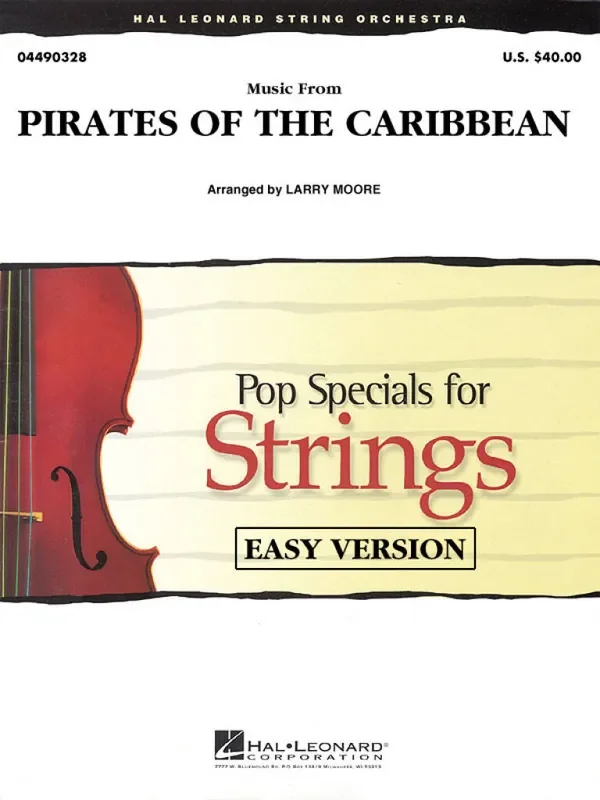 Klaus Badelt Music From Pirates Of The Caribbean (Arr. Larry Moore) Streichorchester