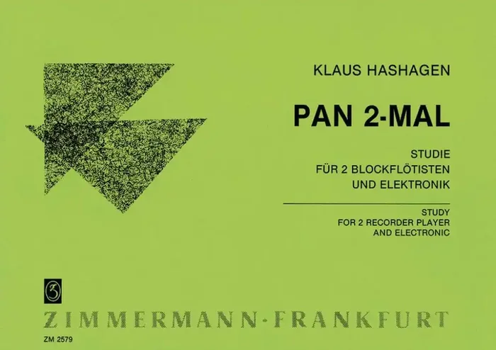 Klaus Hashagen PAN 2-MAL Blockflöte Duett