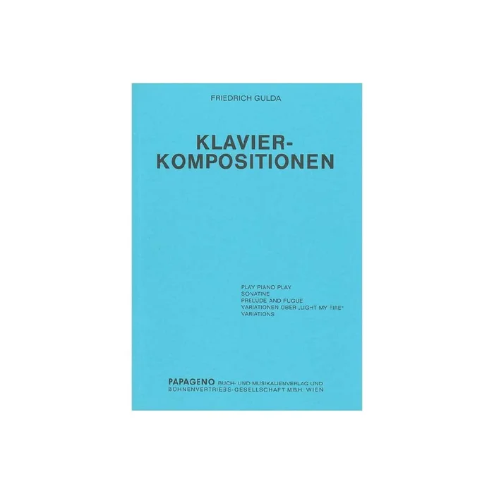 Klavier-Kompositionen für Klavier
