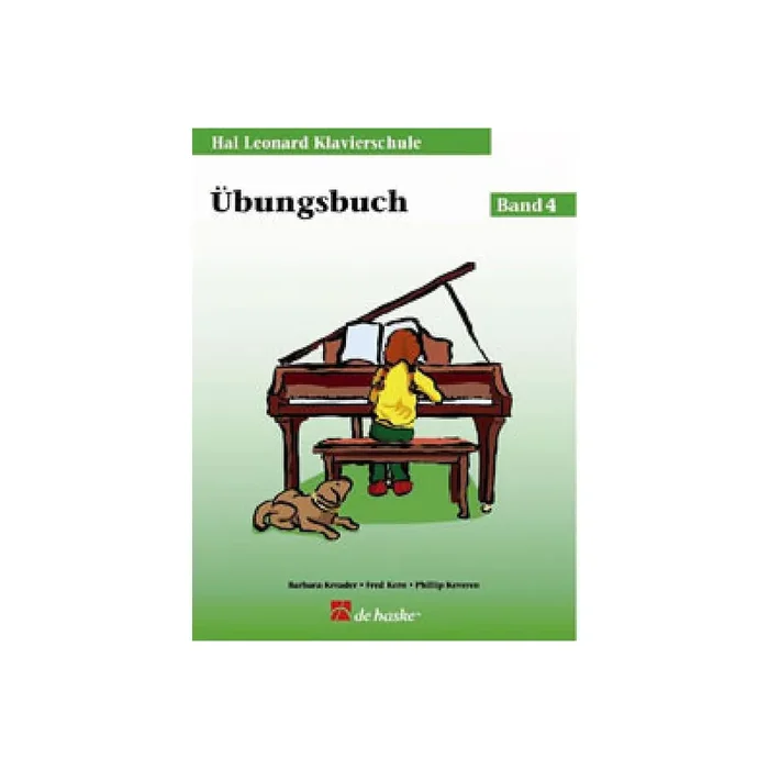 Klavierschule Band 4 – Übungsbuch (+CD)