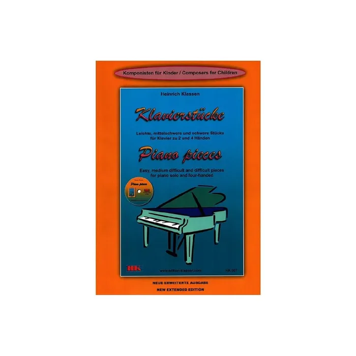 Klavierstücke (+CD) leichte, mittelschwere