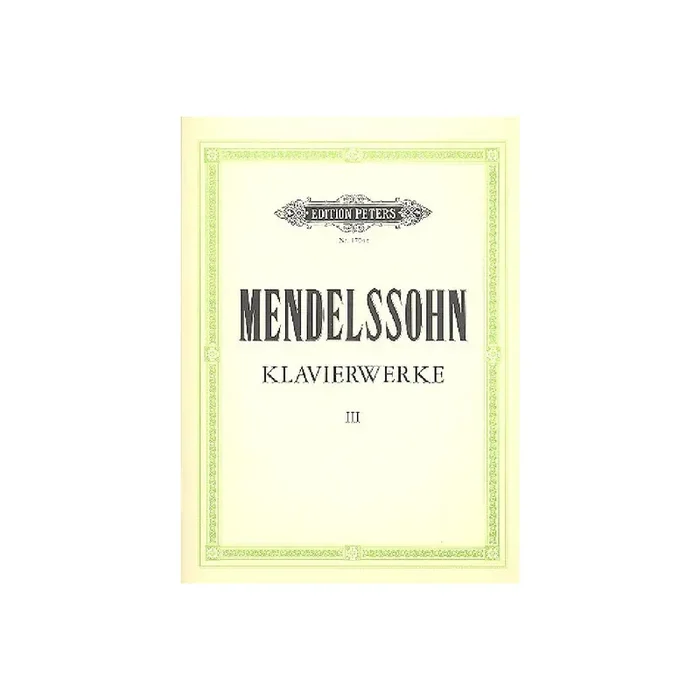 Klavierwerke Band 3 op.28, 35, 54, 82, 83, 104