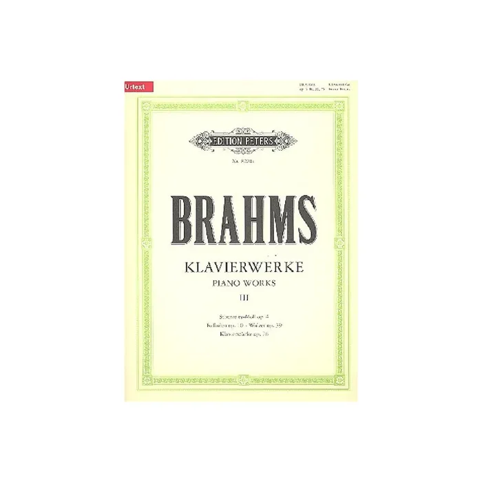Klavierwerke Band 3
